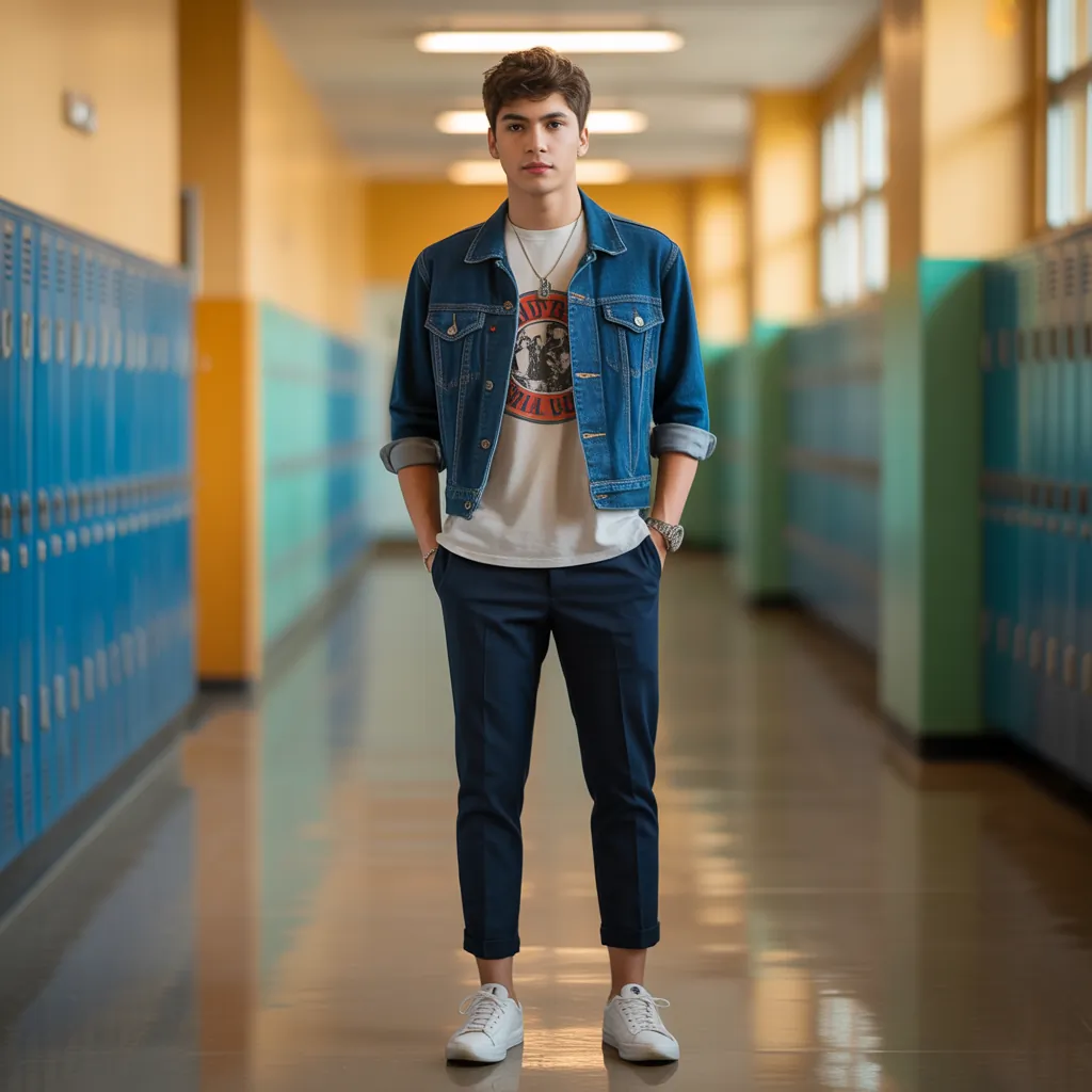 first day of school outfit highschool