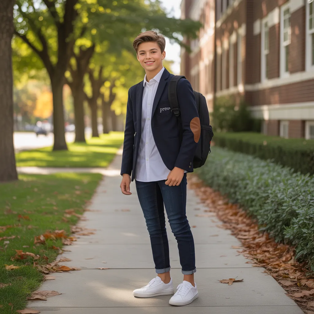 first day of school outfit highschool