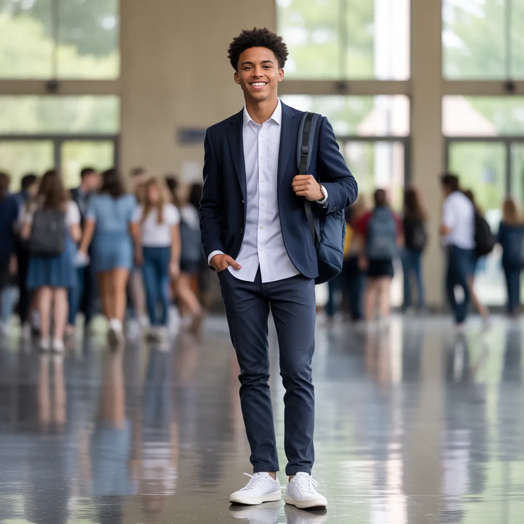 first day of school outfit highschool