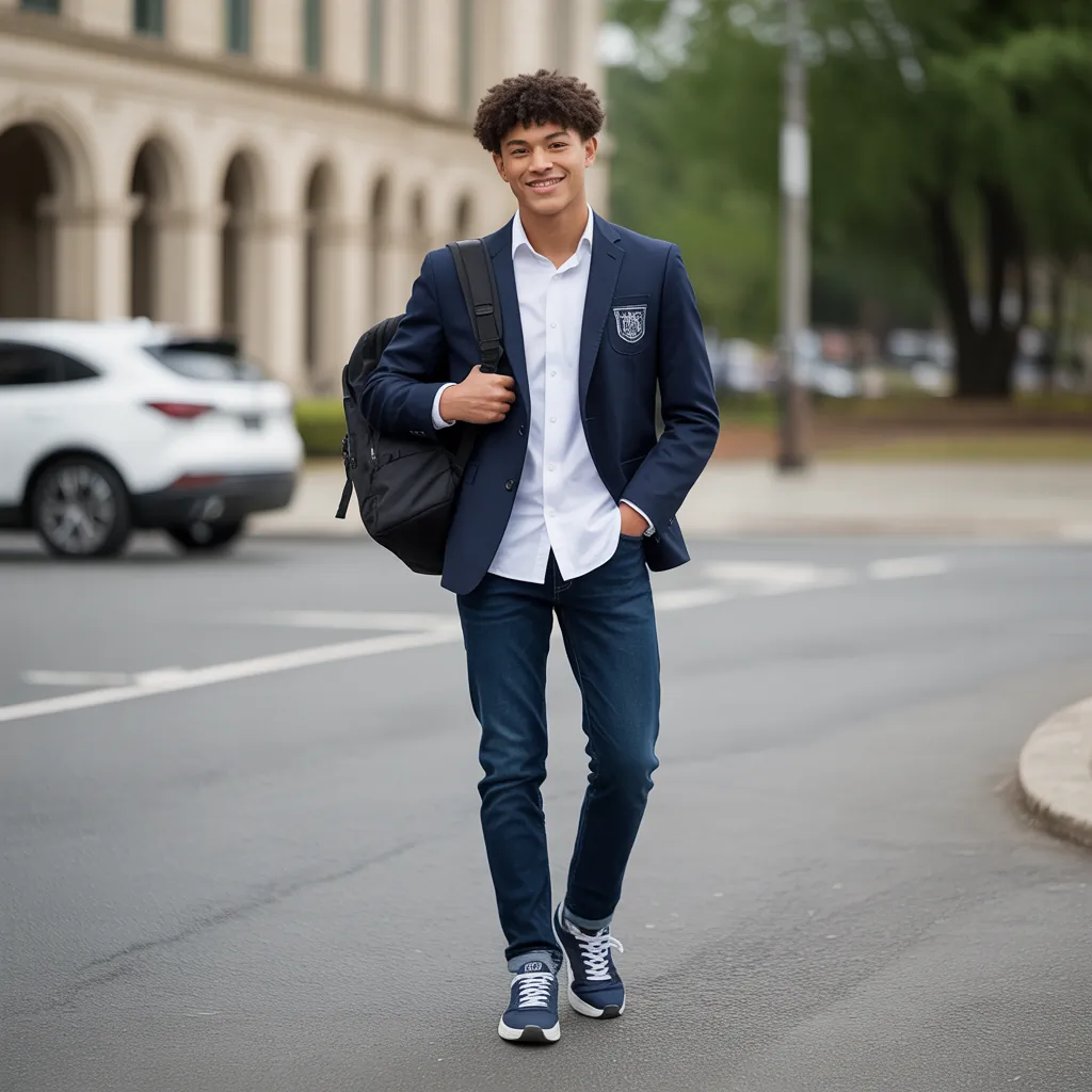 first day of school outfit highschool