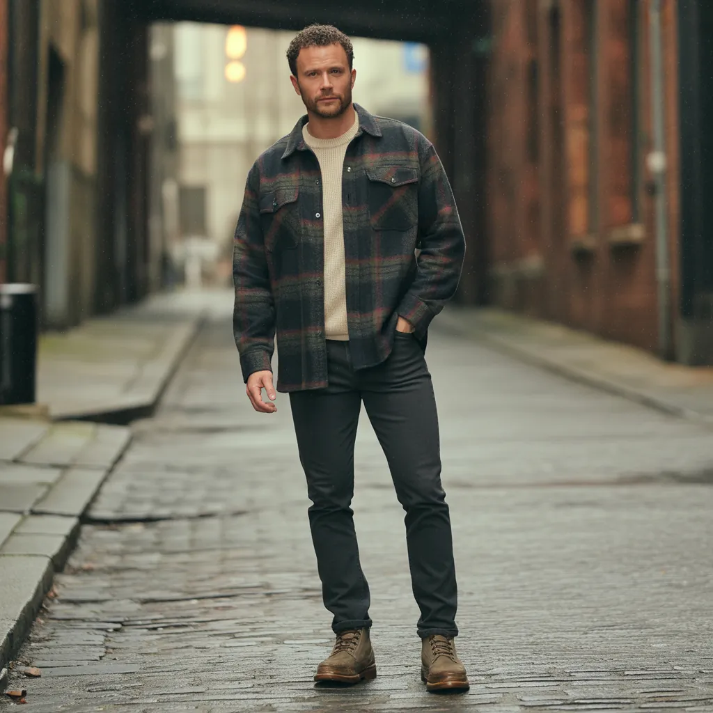 flannel outfits men