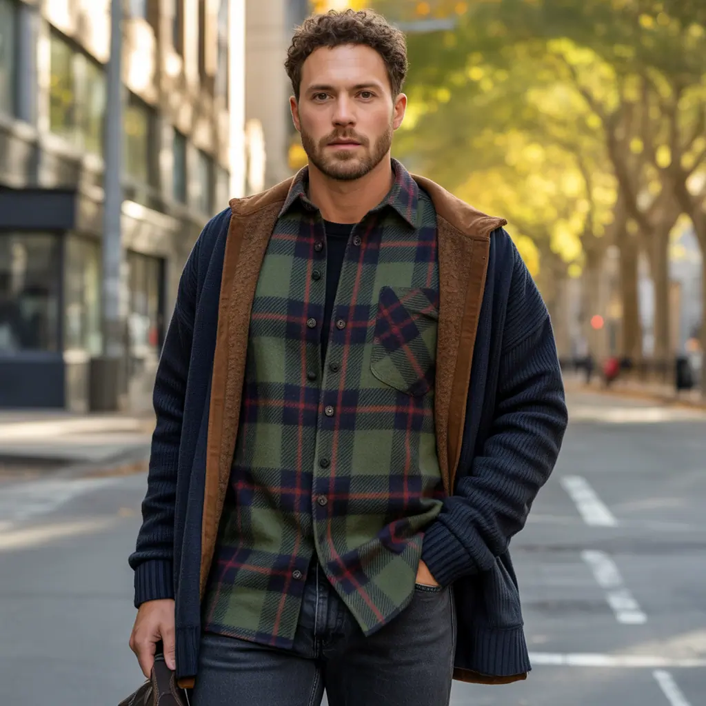 flannel outfits men