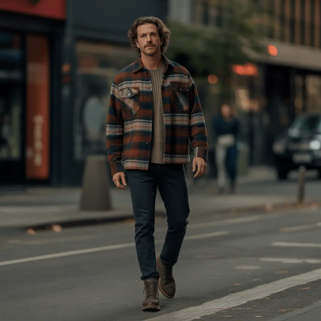 flannel outfits men