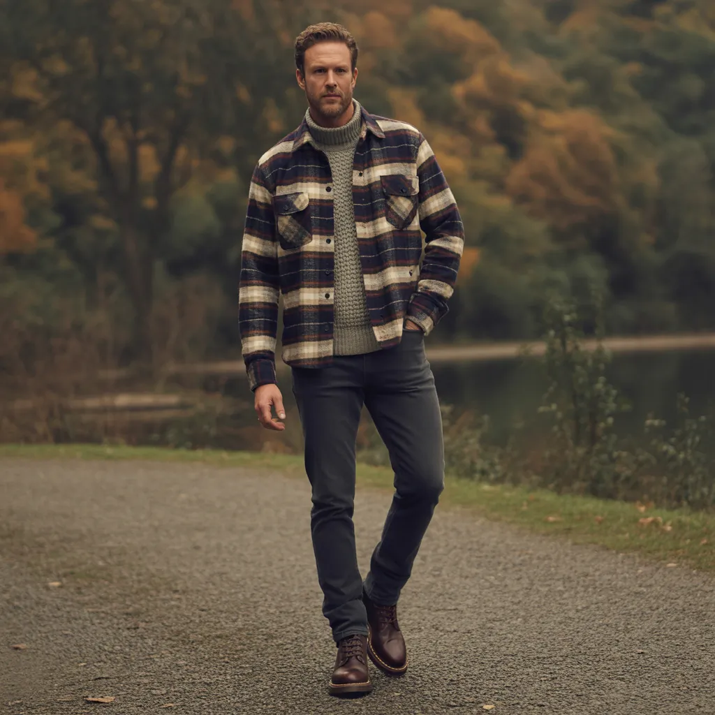 flannel outfits men