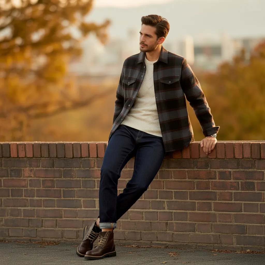 flannel outfits men