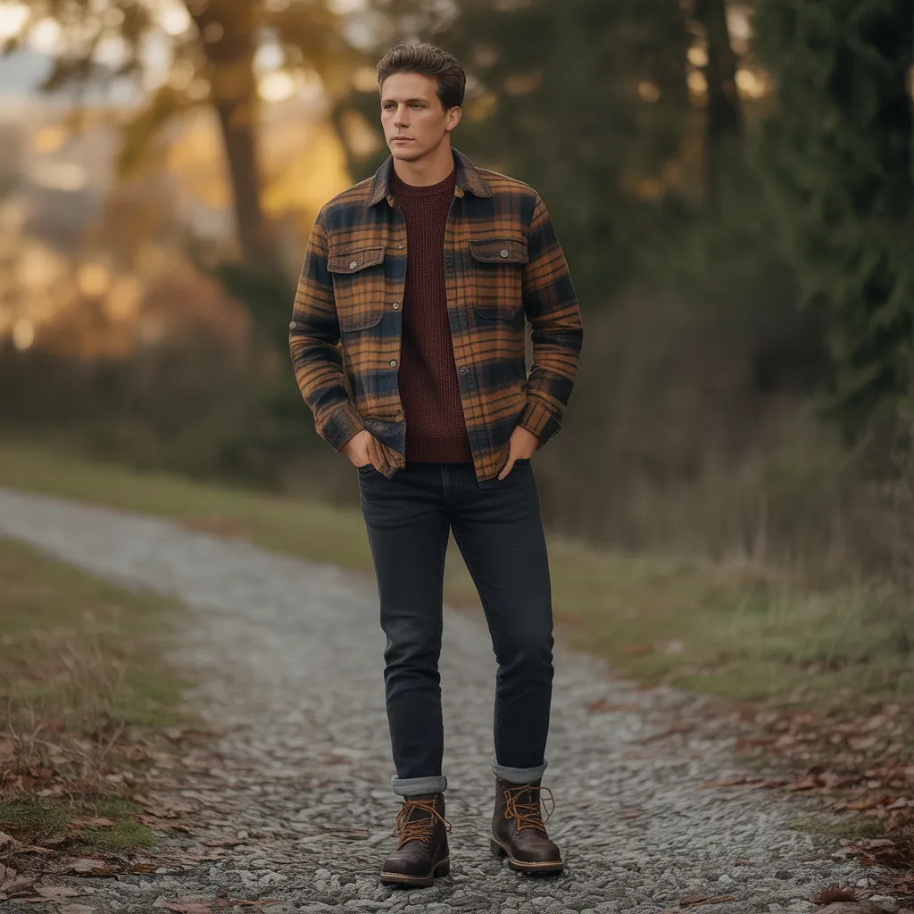 flannel outfits men