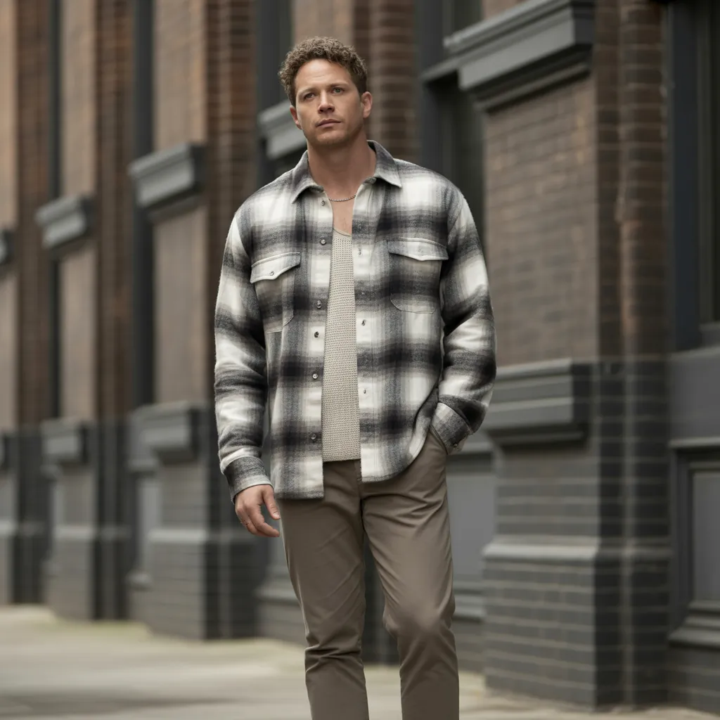 flannel outfits men