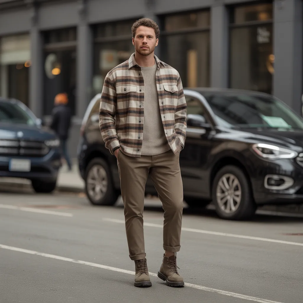 flannel outfits men