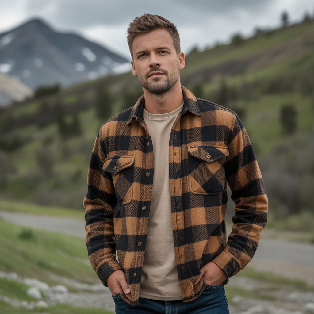 flannel outfits men