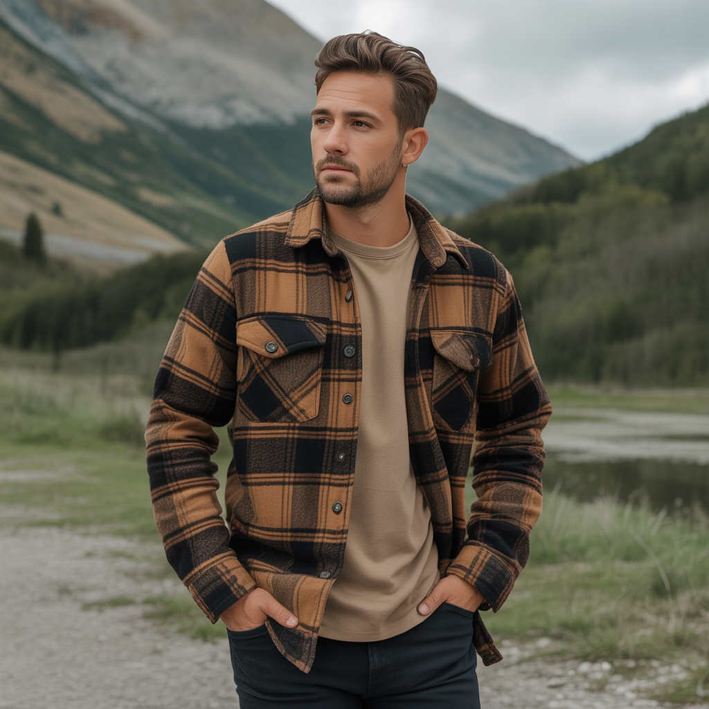 flannel outfits men