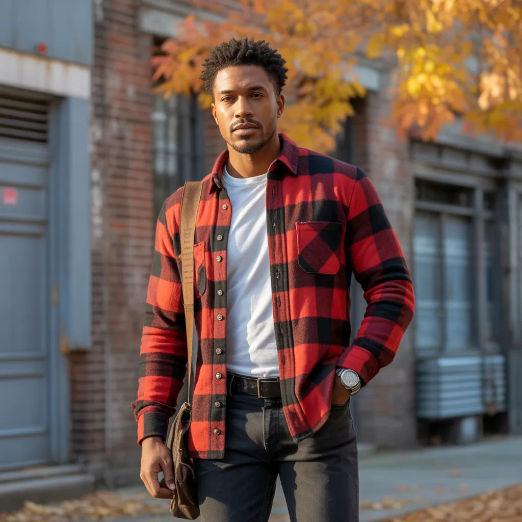 flannel shirt outfit