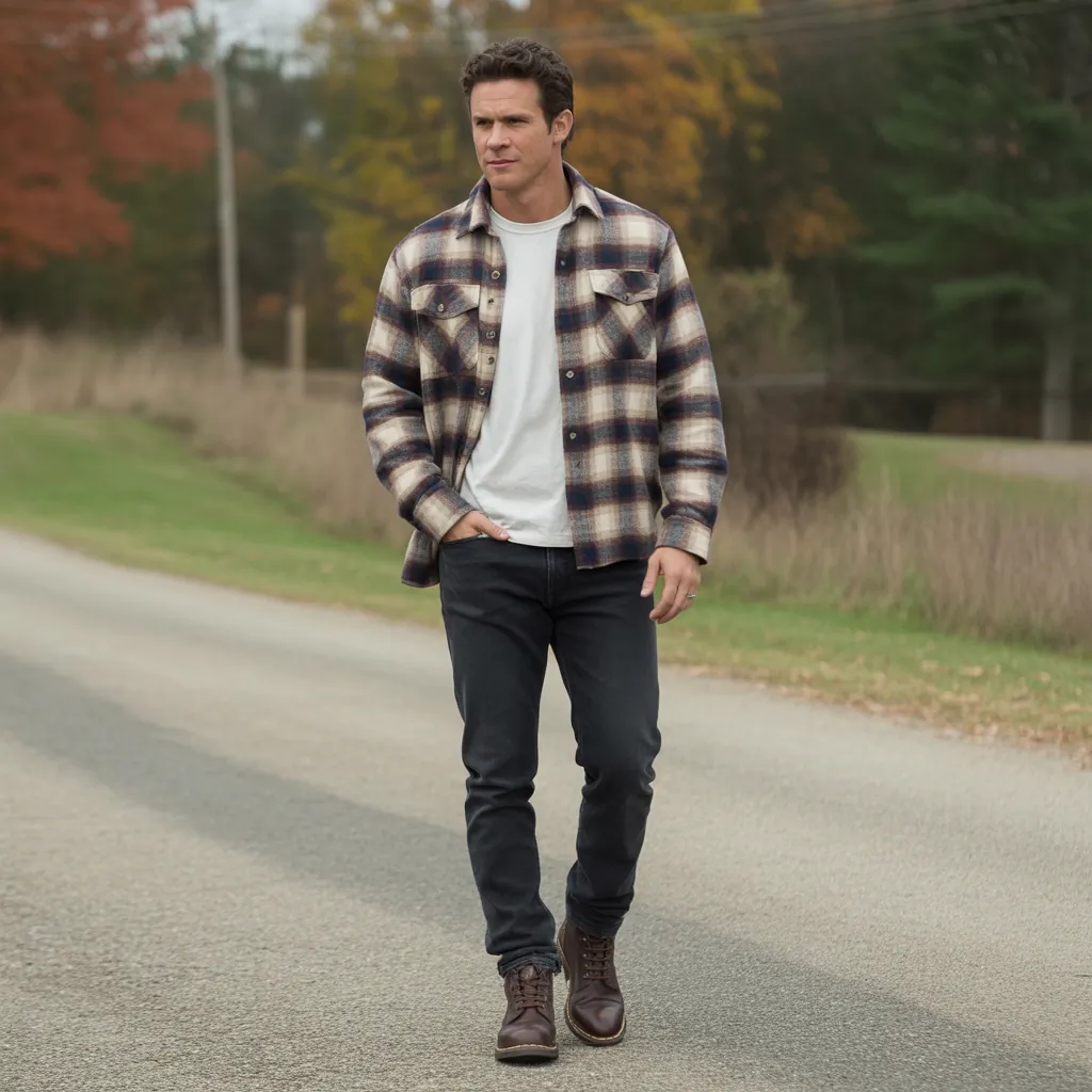 flannel shirt outfit