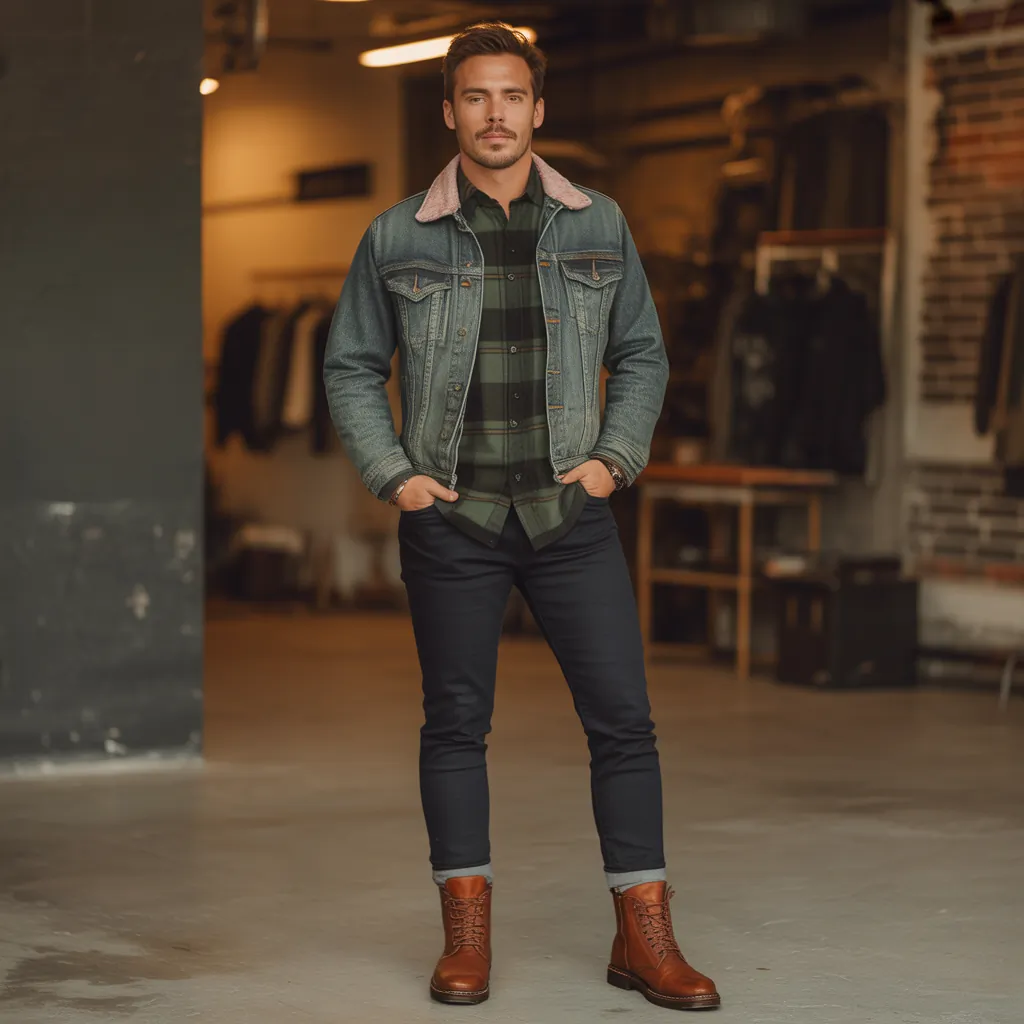 flannel shirt outfit