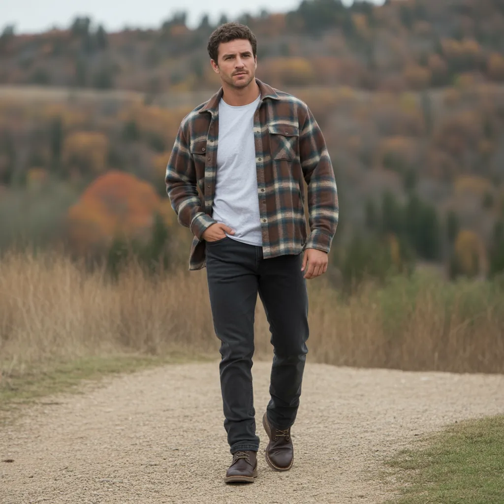 flannel shirt outfit