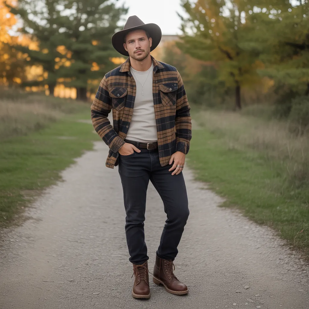 flannel shirt outfit