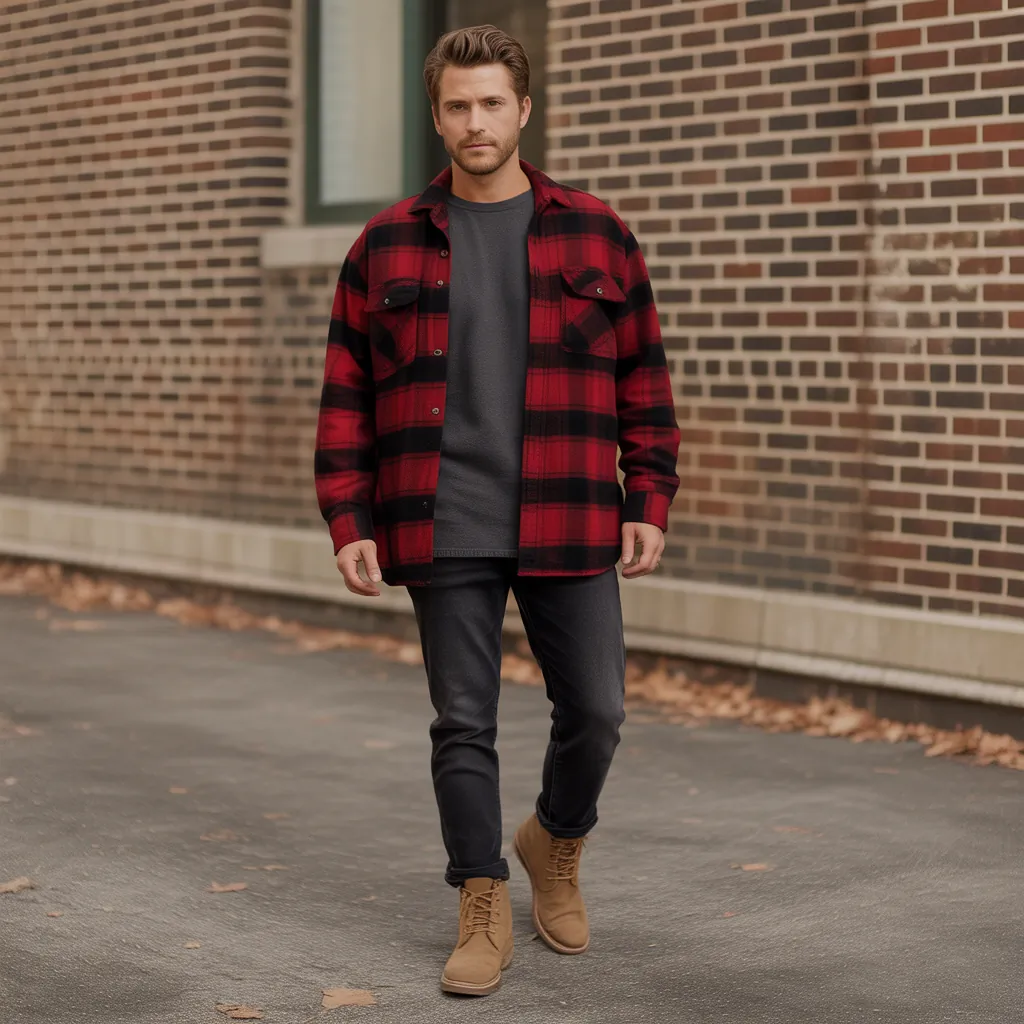 flannel shirt outfit