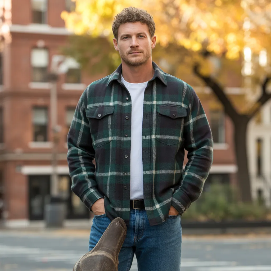 flannel shirt outfit