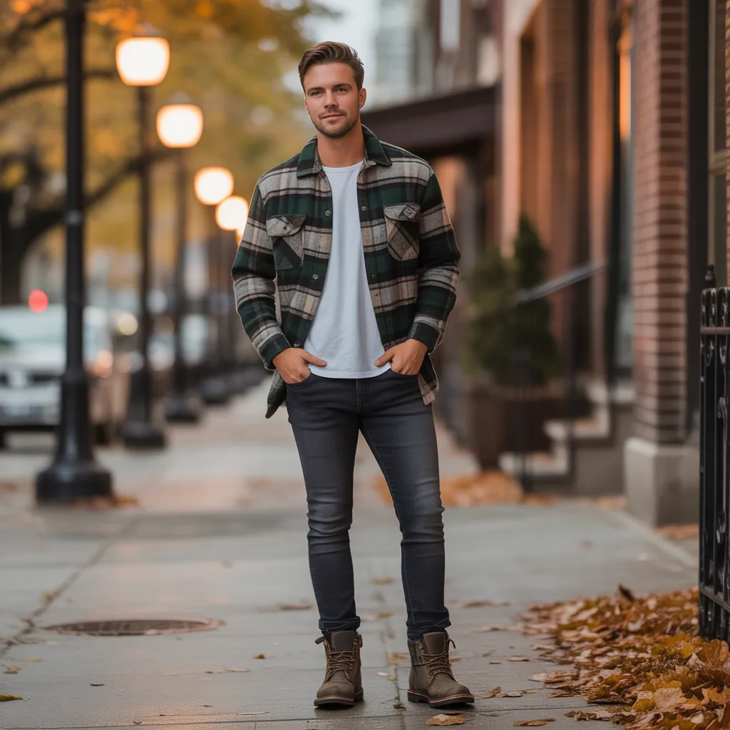 flannel shirt outfit