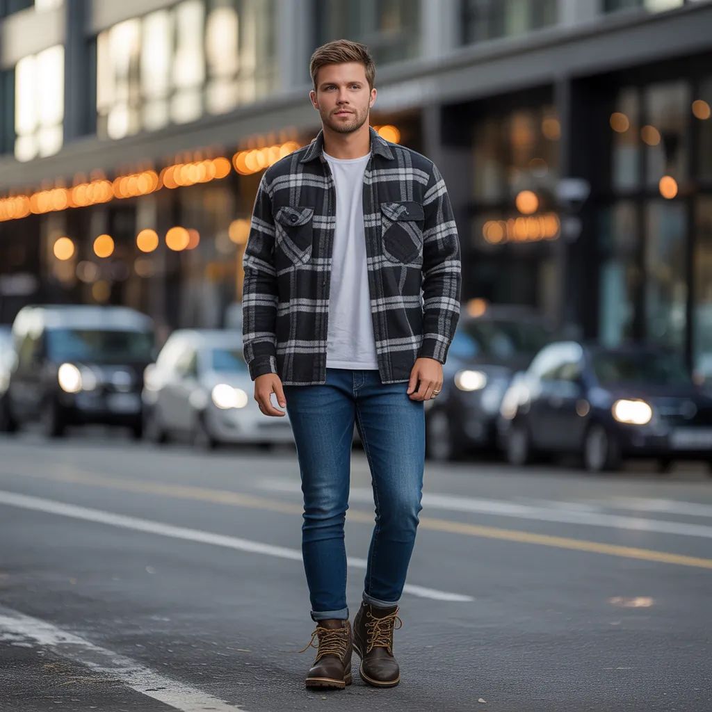 flannel shirt outfit