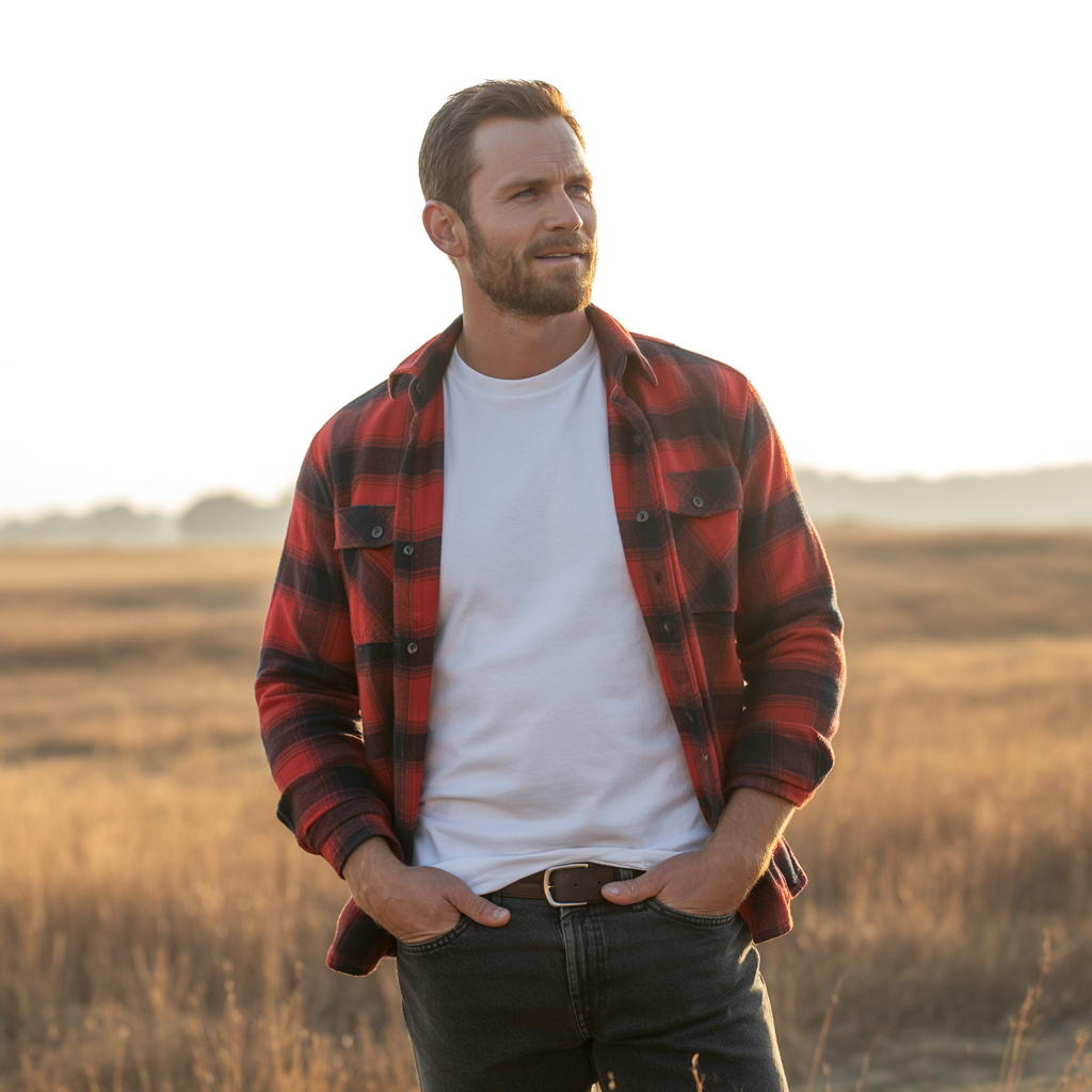 flannel shirt outfit