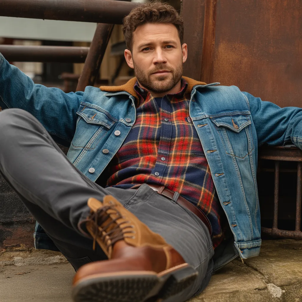 flannel shirt outfit