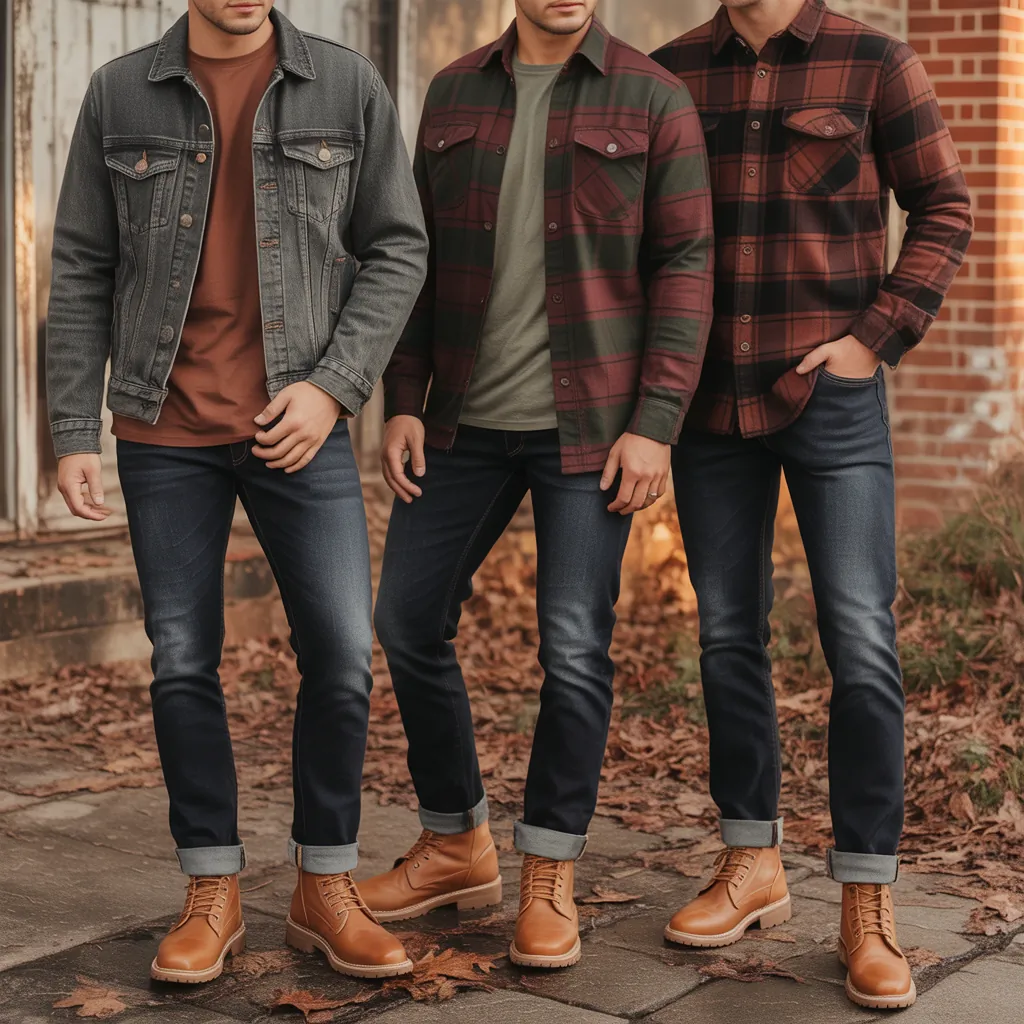 flannel shirts ideas for fall