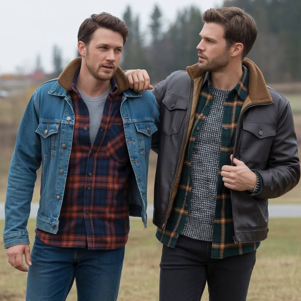flannel shirts ideas for fall