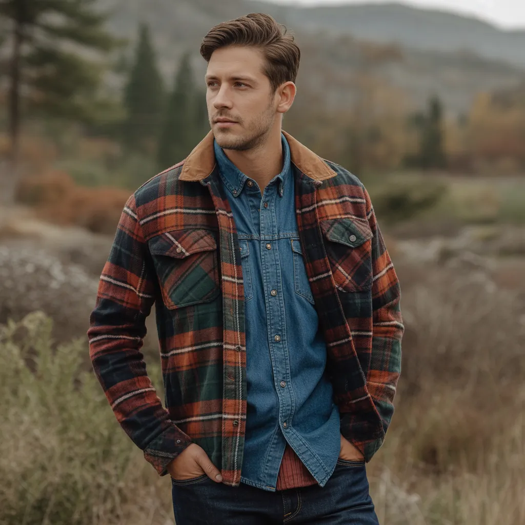 flannel shirts ideas for fall
