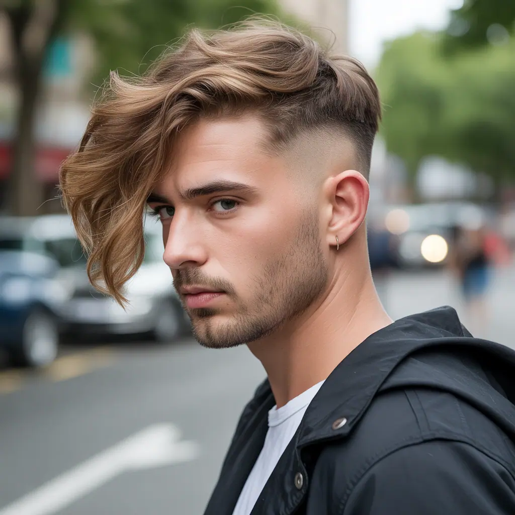 flow haircut ideas with short sides