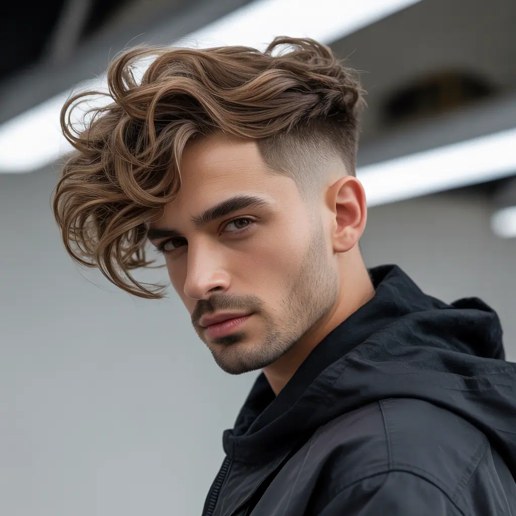 flow haircut ideas with short sides