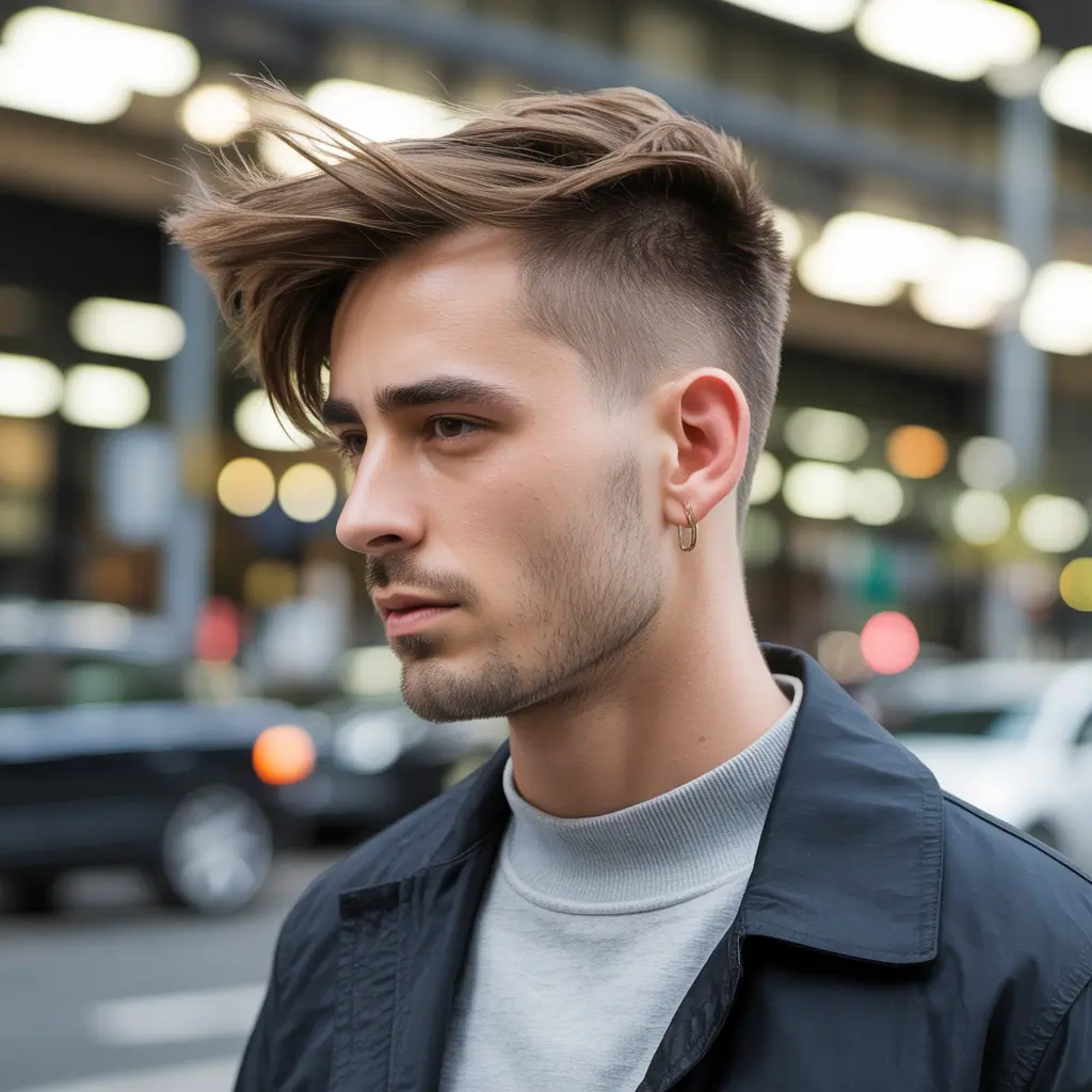 flow haircut ideas with short sides