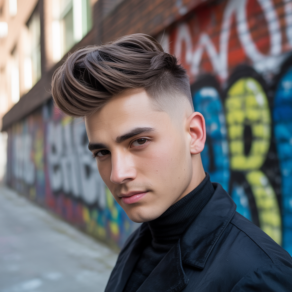 flow haircut ideas with short sides