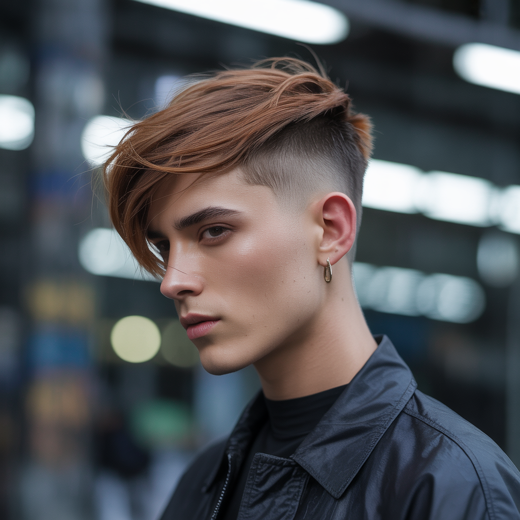 flow haircut ideas with short sides