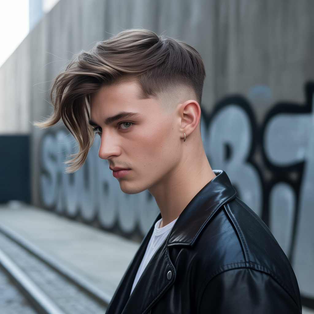flow haircut ideas with short sides