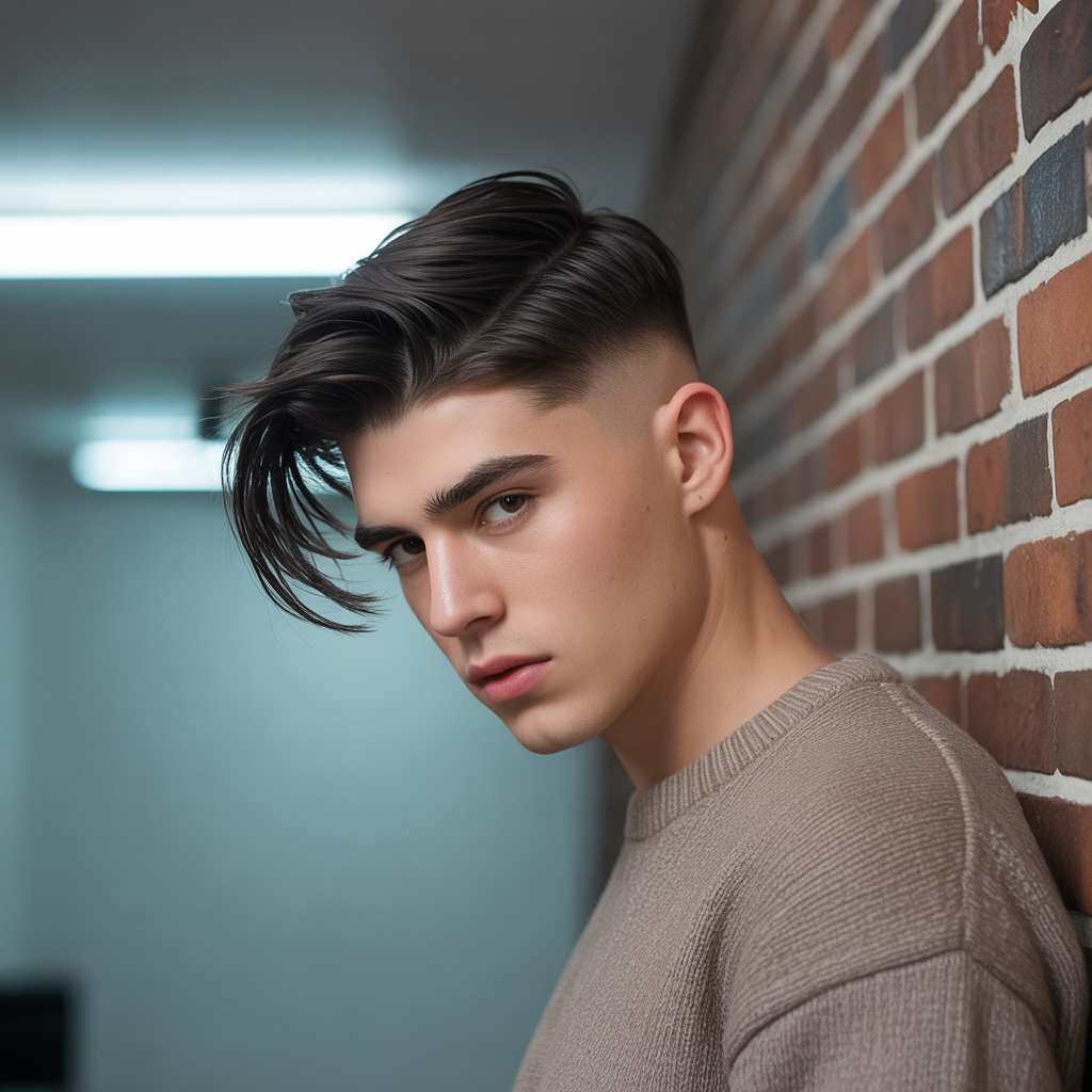 flow haircut ideas with short sides