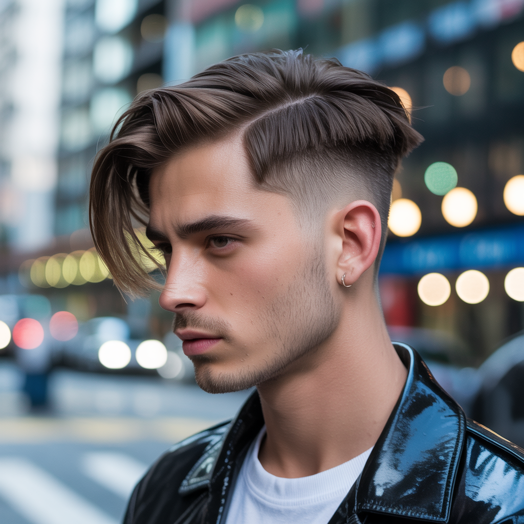 flow haircut ideas with short sides