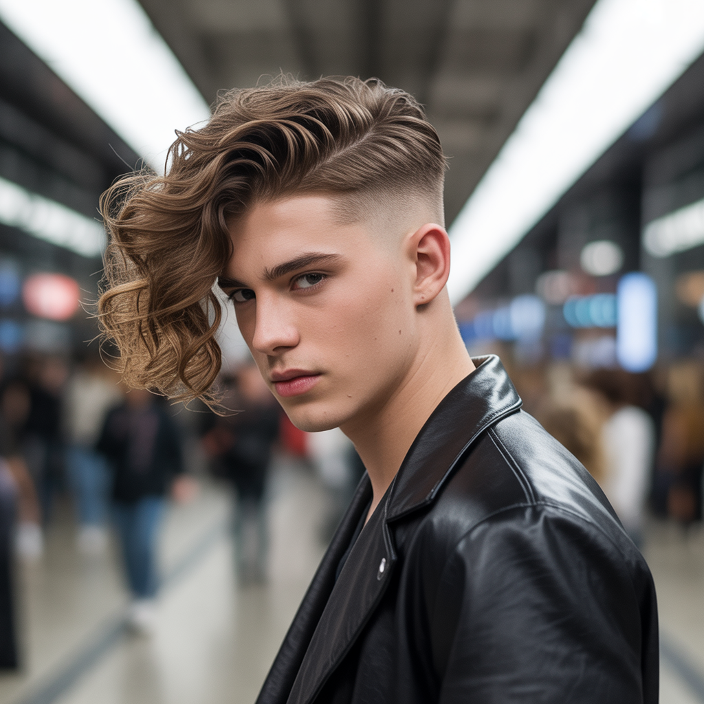 flow haircut ideas with short sides