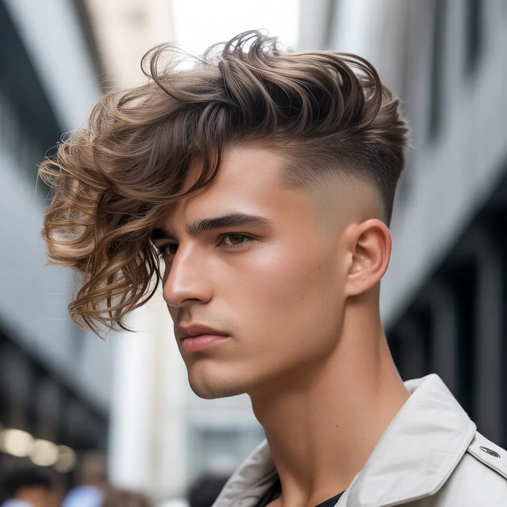 flow haircut ideas with short sides