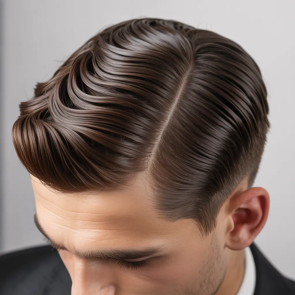 flow haircut with side part ideas