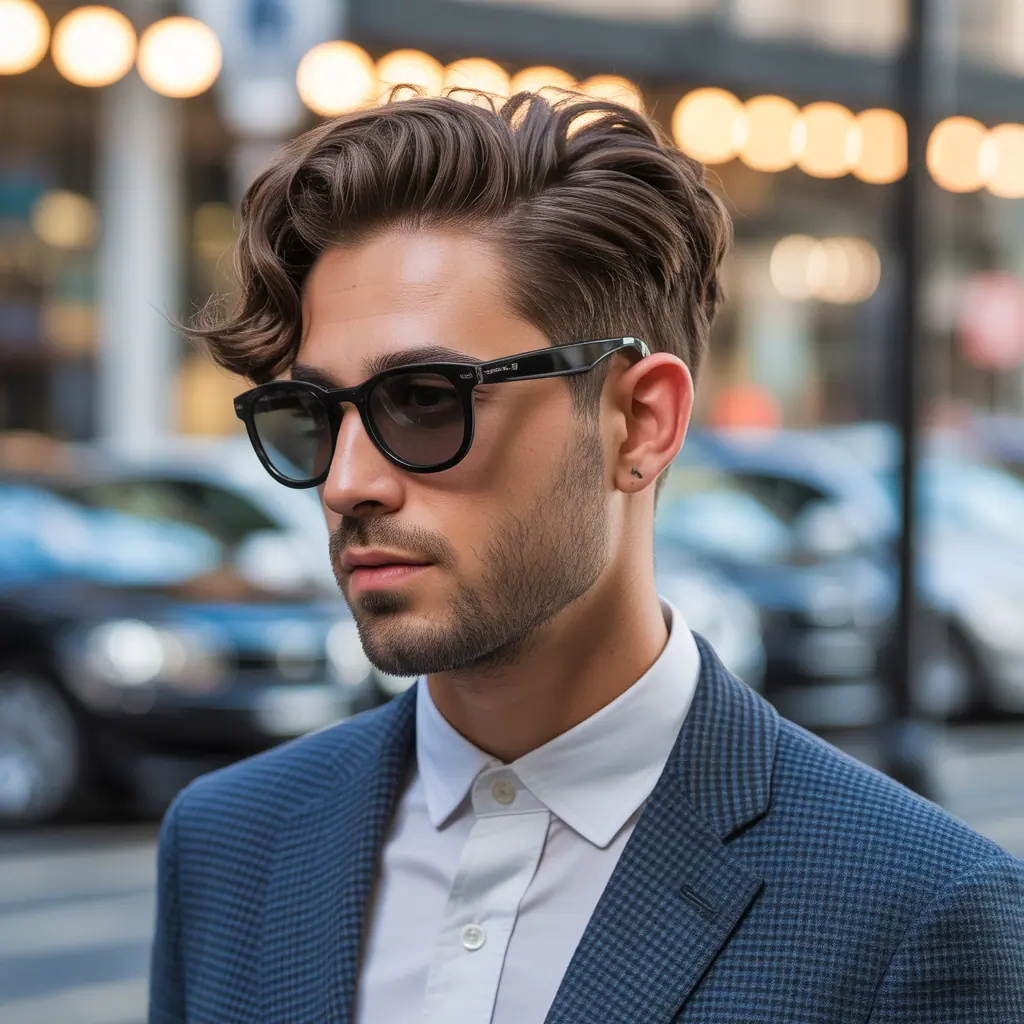 flow haircut with side part ideas