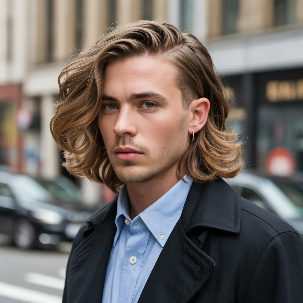flow haircut with side part ideas