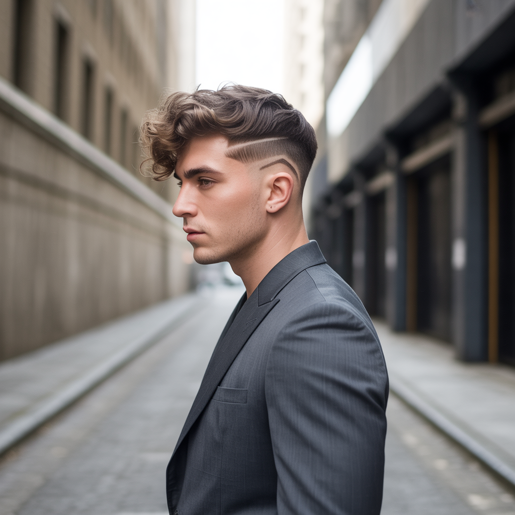 flow haircut with taper ideas