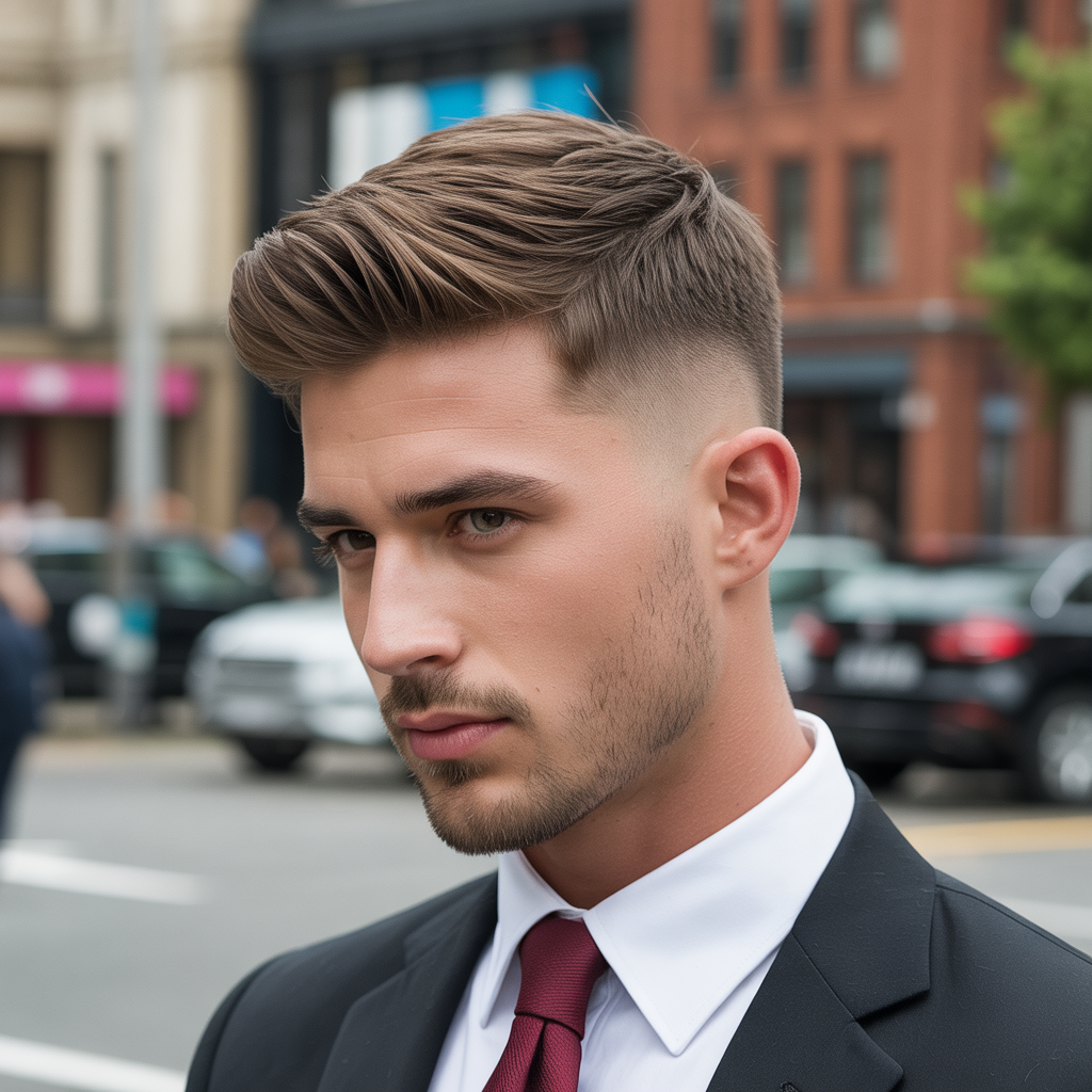flow haircut with taper ideas