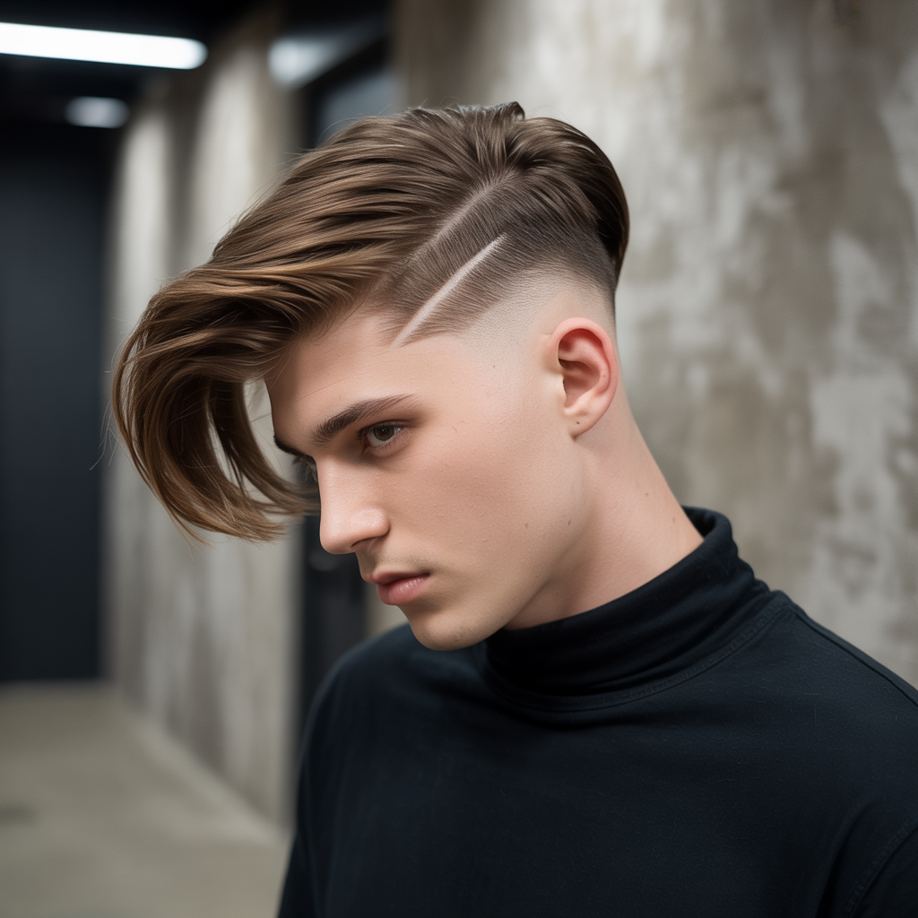 flow haircut with taper ideas