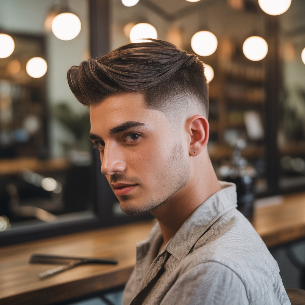 flow haircut with taper ideas