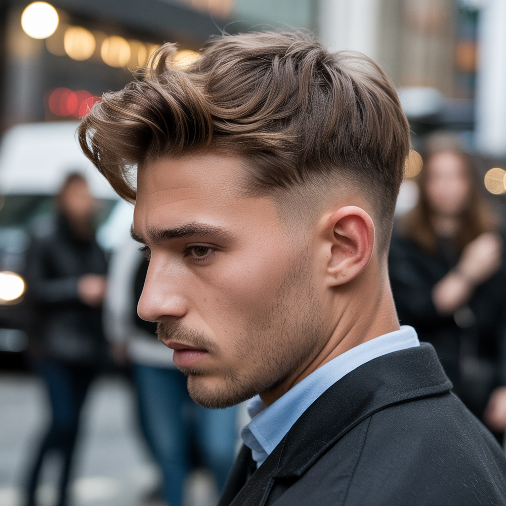flow haircut with taper ideas