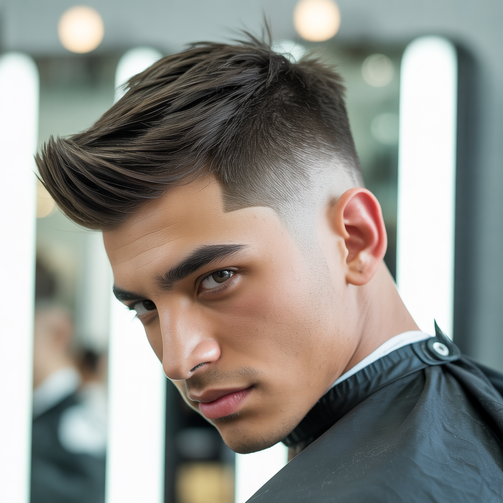flow haircut with taper ideas