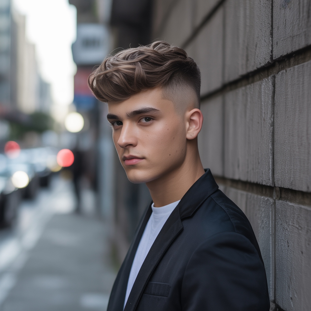 flow haircut with taper ideas