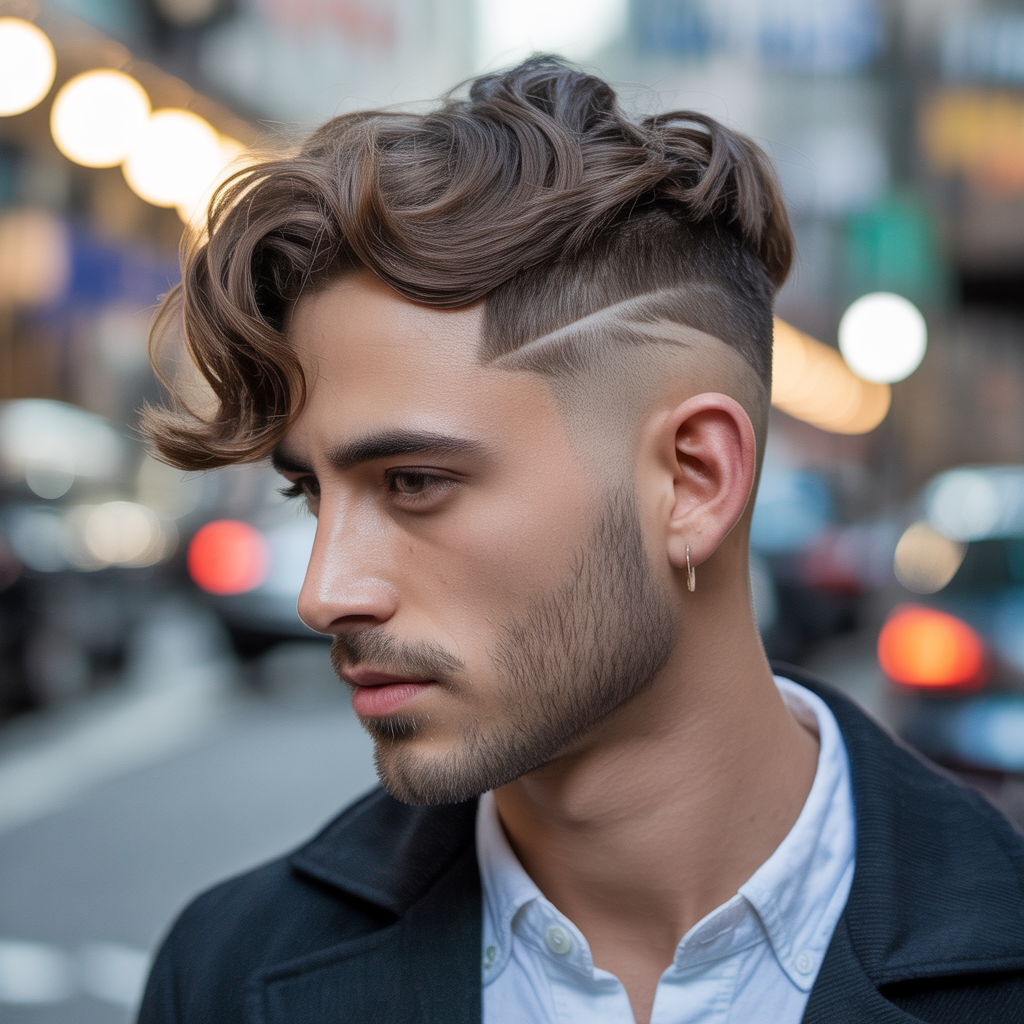 flow haircut with taper ideas