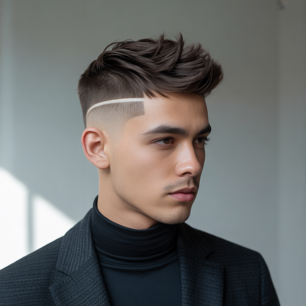 flow haircut with taper ideas